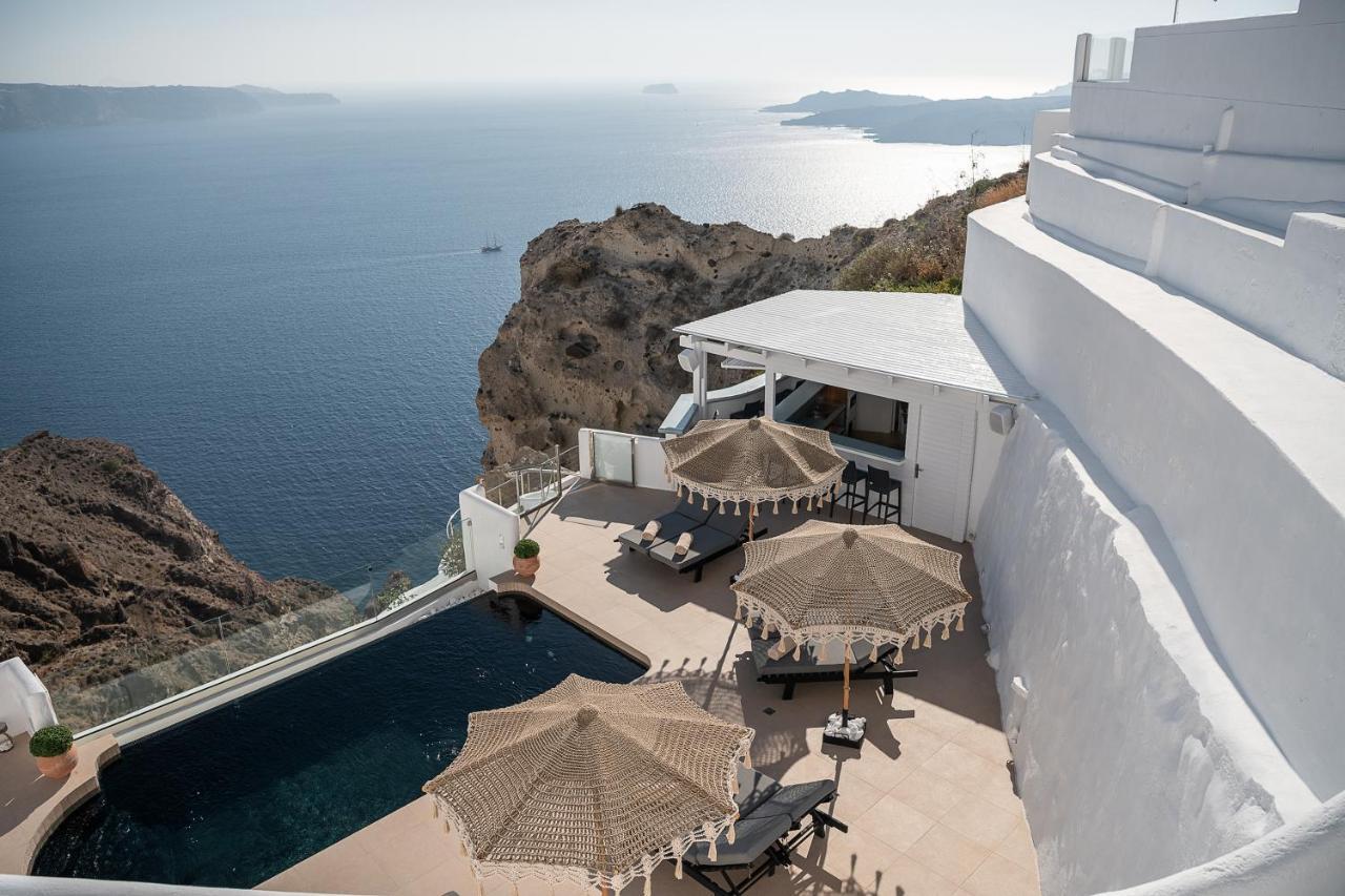 Apeiron Blue Santorini - Sustainable Adults Only 14 Plus Fira  Exteriör bild