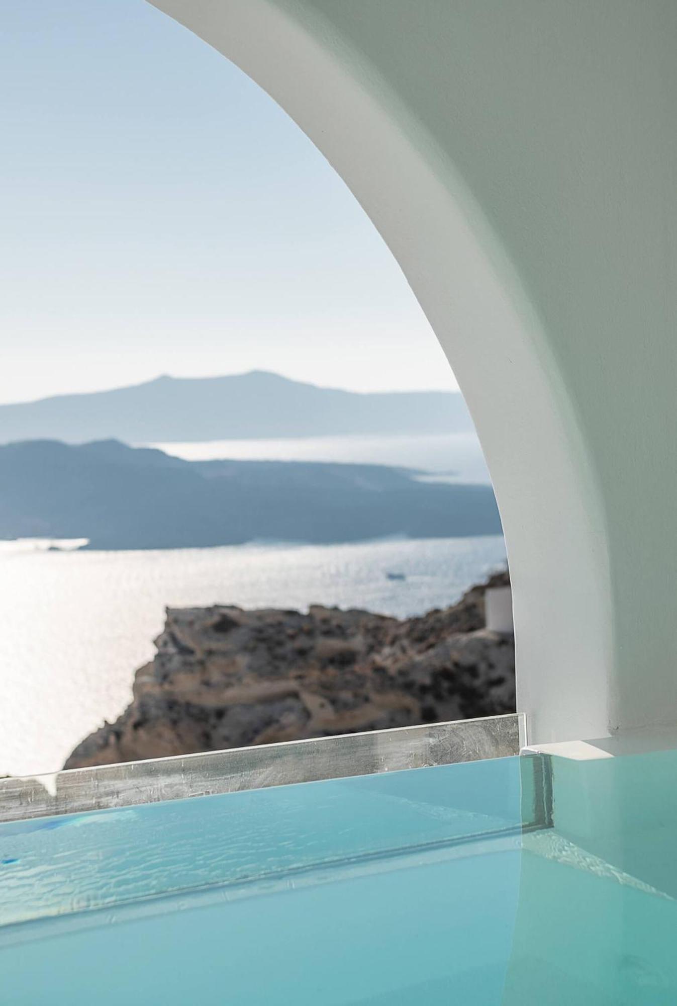 Apeiron Blue Santorini - Sustainable Adults Only 14 Plus Fira  Exteriör bild