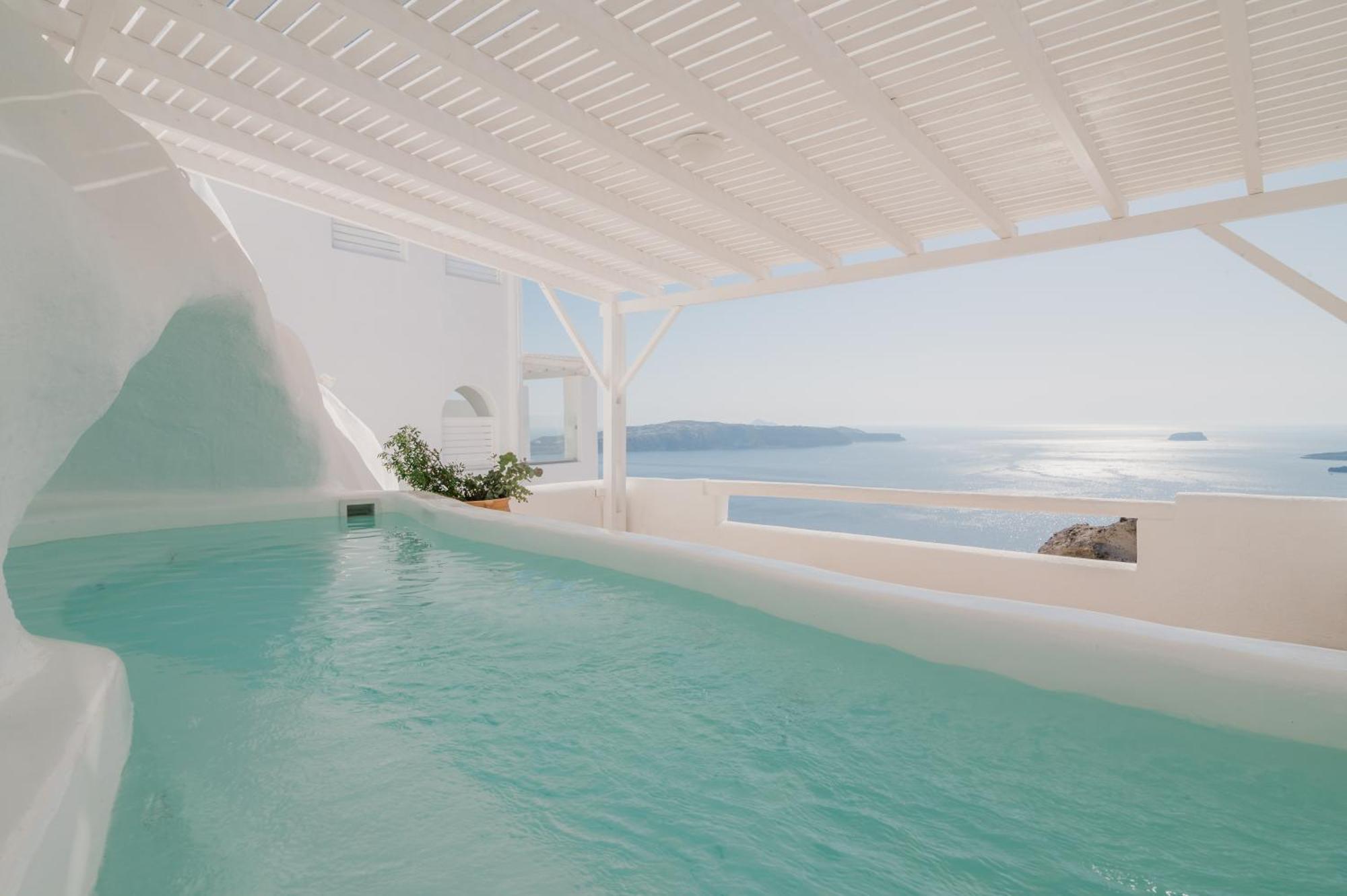 Apeiron Blue Santorini - Sustainable Adults Only 14 Plus Fira  Exteriör bild