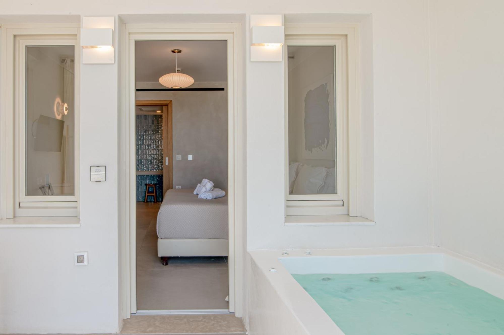 Apeiron Blue Santorini - Sustainable Adults Only 14 Plus Fira  Exteriör bild