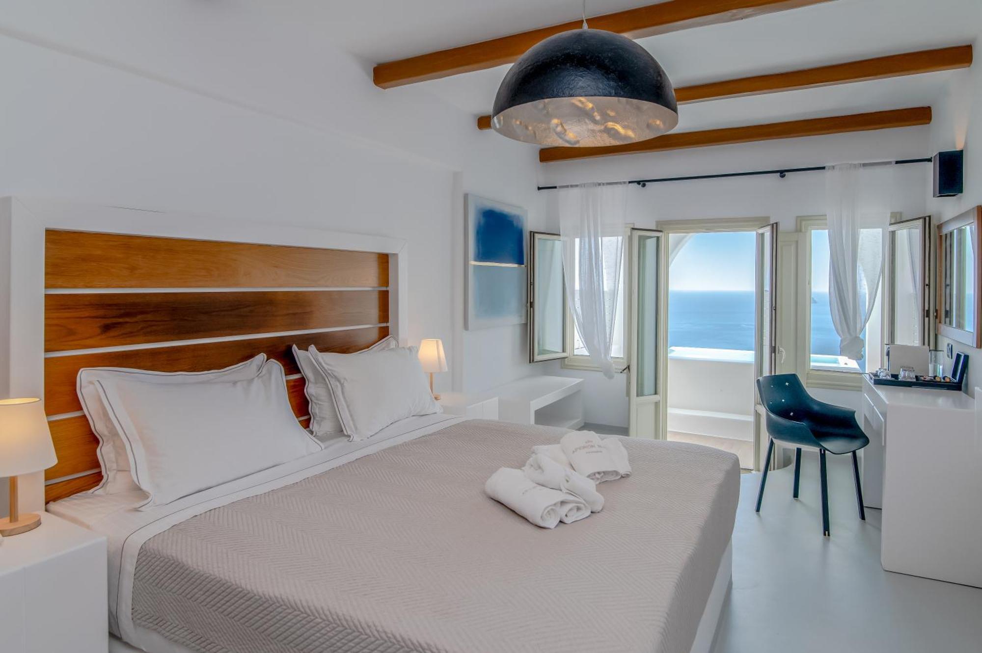 Apeiron Blue Santorini - Sustainable Adults Only 14 Plus Fira  Exteriör bild